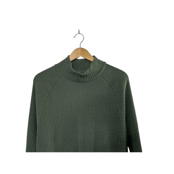 The North Face Chabot Mock Neck Long Sleeve Sweater in Thyme Women's Medium - Picture 5 of 8